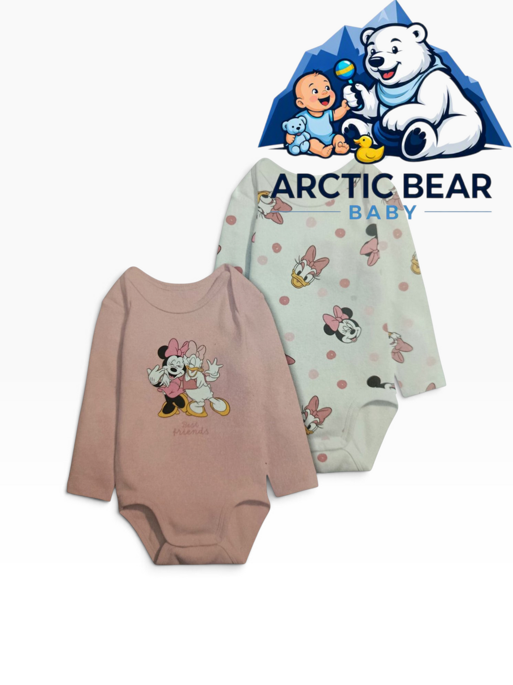 Disney Set of 2 Rompers (roze)
