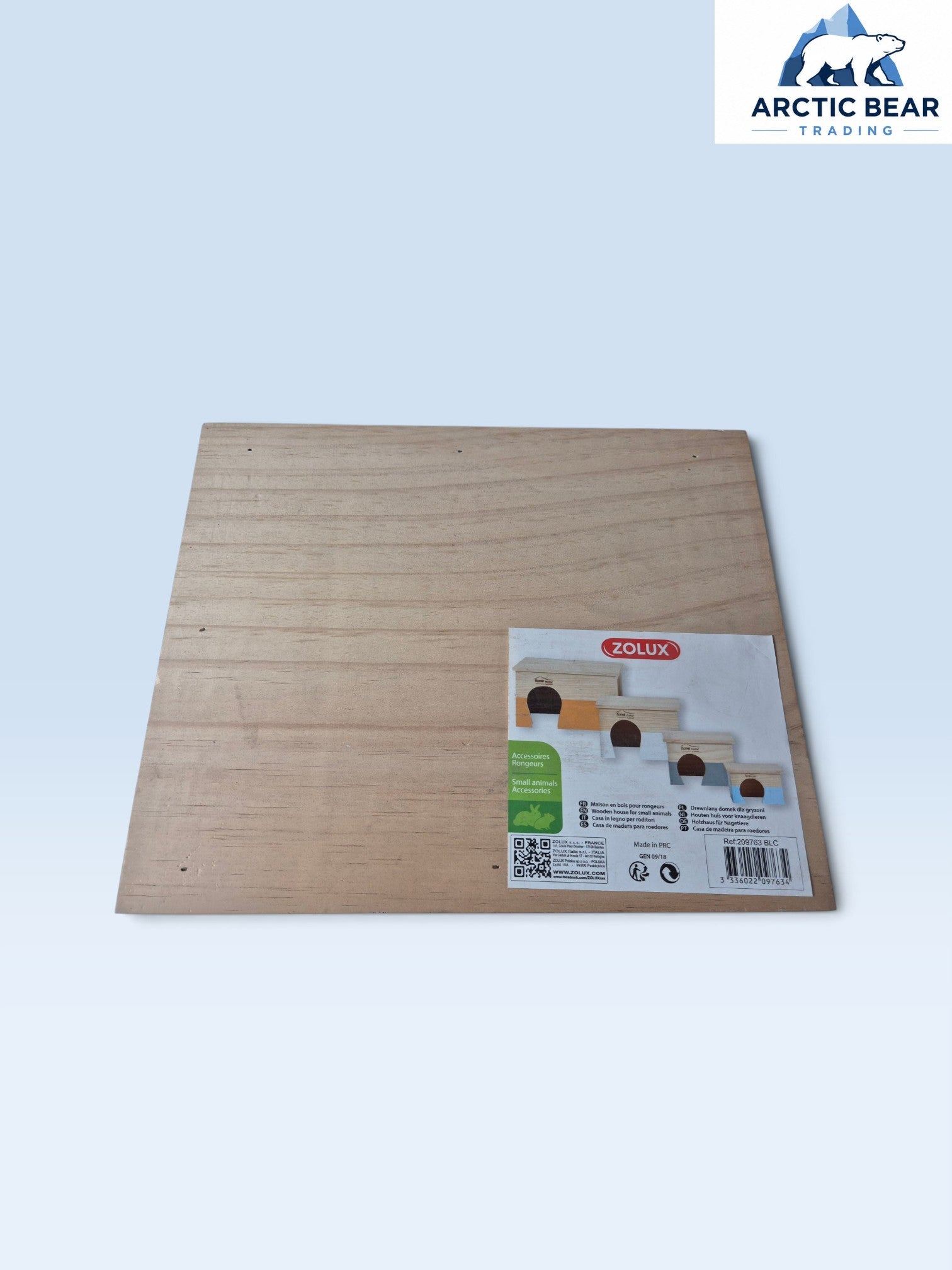 Zolux Wooden house Home Color rectangular L 175x280x230 mm
