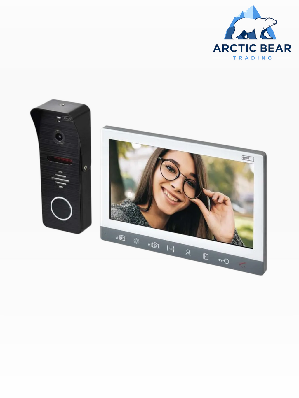 EMOS H3010 – Video Deurintercom Set met 7" Monitor & 1080p AHD Camera